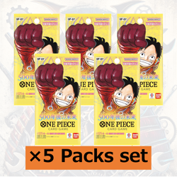 5 Sealed Pack set | One Piece Card Game - 500 Years in the Future OP-07 Japanese - Image 1