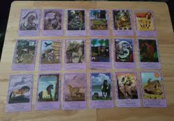 Bella Sara Native Lights 55 Card Set Regular Complete Common Uncommon No Shiny - Image 1
