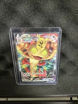 Meowth VMAX SWSH005 Promo SWSH: Sword & Shield Promo Cards Pokemon Card - Image 1