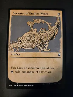 Decanter of Endless Water NM SHOWCASE Commander Legends: Baldur's Gate MTG - Image 1