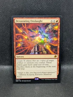 Devastating Onslaught - 132 - M - MTG Edge of Eternities - Regular - Image 1