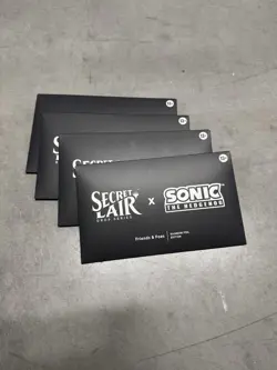 MTG Magic the Gathering Secret Lair Drop Sealed Foil Sonic FRIENDS AND FOES (4) - Image 1