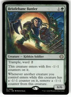 Bristlebane Battler 168 NM MTG Lorwyn Eclipsed Magic - Image 1