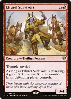 [MTG] Elturel Survivors (172) (CLB) NM - Image 1