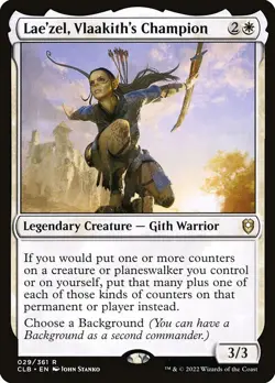 [MTG] Lae'zel, Vlaakith's Champion (029) (CLB) NM - Image 1