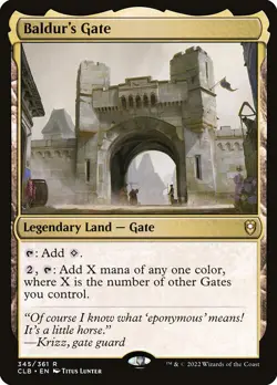 [MTG] Baldur's Gate (345) (CLB) NM - Image 1
