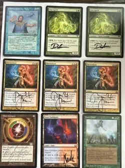 Vintage Magic The Gathering Autograph Lot - Image 1