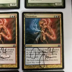 Vintage Magic The Gathering Autograph Lot - Image 5