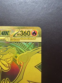 Mega Charizard X ex 130/094 Gold SR - Pokemon TCG Phantasmal Flames 2025 (2) - Image 3