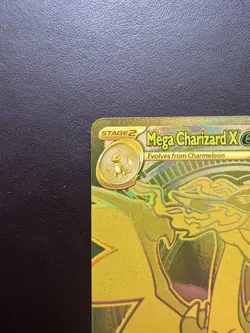 Mega Charizard X ex 130/094 Gold SR - Pokemon TCG Phantasmal Flames 2025 (2) - Image 4