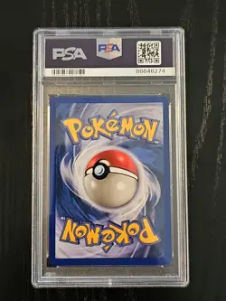 1999 Pokemon Fossil 1st Edition Hitmonlee Rare Holo 7/62 PSA 9 MINT - Image 2