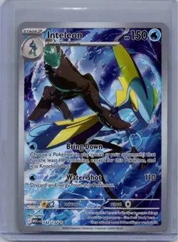 Inteleon 142/132 Pokemon TCG Mega Evolution Illustration Rare NM - Image 1