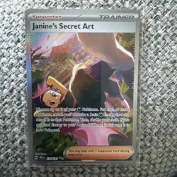 Pokemon TCG Janine's Secret Art 173/131 Sv: Prismatic Evolutions SIR NM/M - Image 1