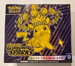 Pokemon TCG Surging Sparks Elite Trainer Box ETB Sealed - Image 1