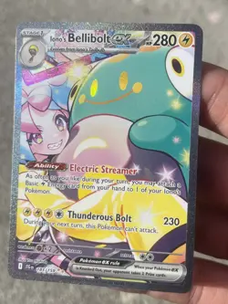 Ionos Bellibolt ex 183/159 Journey Together Special Illustration Rare Pokemon - Image 3
