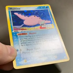 Mantine 45/109 EX Team Rocket Returns REVERSE HOLO Stamped Uncommon Pokemon LP - Image 5