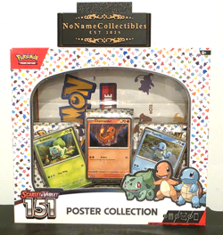 Pokemon TCG Scarlet & Violet 151 Poster Collection Box 3 Packs - New & Sealed 820650853166 - Image 1