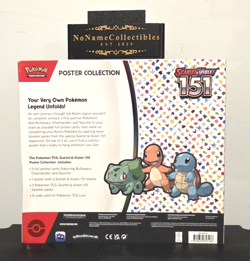 Pokemon TCG Scarlet & Violet 151 Poster Collection Box 3 Packs - New & Sealed 820650853166 - Image 2