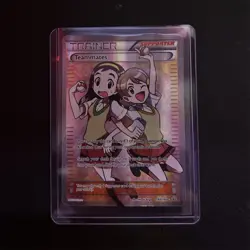Pokemon Teammates Trainer XY Primal Clash Ultra Rare Full Art Holo 160/160 - Image 1