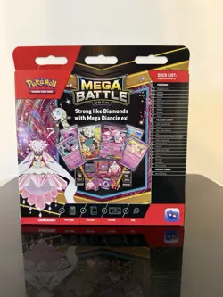 Pokemon TCG Mega Evolution - Mega Diancie Ex Mega Battle Deck Box - NEW / SEALED - Image 2
