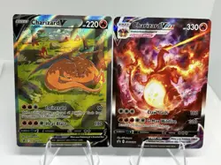 Pokemon Charizard Lot Of 4, Featuring Charizard Vmax Promo, Charizard V & More - Image 1