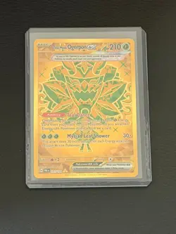 Pokemon TCG Teal Mask Ogerpon ex 177/131 Prismatic Evolutions Hyper Rare Gold - Image 3