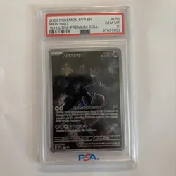 2023 POKEMON SVP EN-SV 151 ULTRA-PREMIUM COLLECTION PROMO #052 MEWTWO PSA 10 - Image 1
