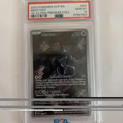 2023 POKEMON SVP EN-SV 151 ULTRA-PREMIUM COLLECTION PROMO #052 MEWTWO PSA 10 - Image 2