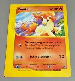 Ponita # 126/165 Common Expedition Basis-Set 2002 Pokemon DE N.Mi-Mint Vintage - Image 1