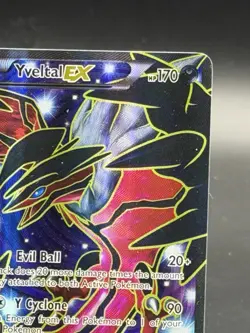 🦅 Yveltal EX Full Art 144/146 | XY Base Set 2014 | LP | Ultra Rare Pokemon 🦅 - Image 3
