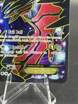 🦅 Yveltal EX Full Art 144/146 | XY Base Set 2014 | LP | Ultra Rare Pokemon 🦅 - Image 4