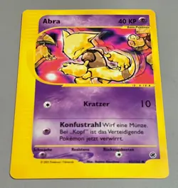Abra # 93/165 Common Expedition Basis-Set 2002 Pokemon Deutsch Exzellent Vintage - Image 1