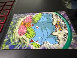 1999 Topps Pokemon Series 1 - Venusaur #03 Blue Logo Non Holo - MP - Image 2