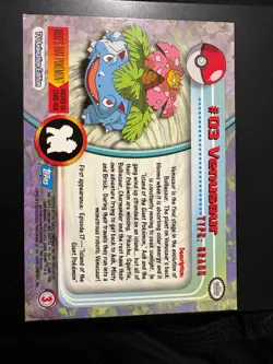 1999 Topps Pokemon Series 1 - Venusaur #03 Blue Logo Non Holo - MP - Image 3