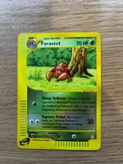 Parasect 27/147 | Aquapolis Set | LP | Reverse Holo Rare Pokemon - Image 2