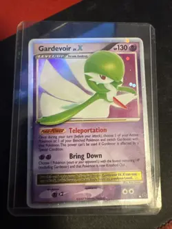 Pokemon TCG Holo Ultra Rare Gardevoir LV. X Secret Wonders #131/132 - Image 1