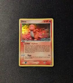 Pokemon EX DELTA SPECIES - #37/113 Ditto Charmander - Reverse Holo - ENG - DMG - Image 3