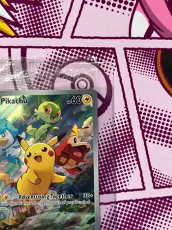 Pokemon - Pikachu SVP 027 - Scarlet & Violet Paldea Evolved ETB Promo - SEALED - Image 3