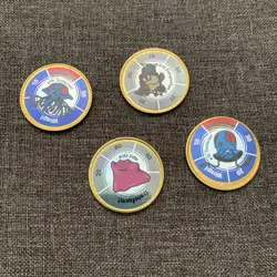 Pokemon 1999 Battling Coin Game Hasbro Nintendo Lot of 4 ~ 72, 73, 115, 132 - Image 1