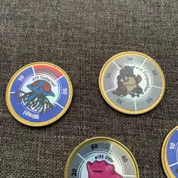 Pokemon 1999 Battling Coin Game Hasbro Nintendo Lot of 4 ~ 72, 73, 115, 132 - Image 3