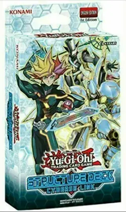 YuGiOh! TCG Cyberse Link Structure Deck 83717848806 - Image 1