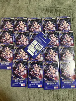 Lot of 20 OP14 EB04 The Azure Sea’s Seven One Piece Card Game Booster Brand New - Image 3