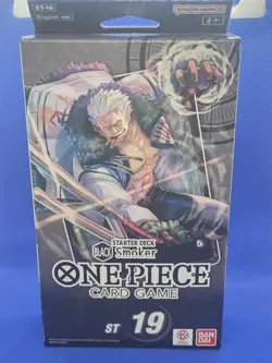 SEALED One Piece ST19 Starter Deck 19: BLACK Smoker PRB-01 Booster Pack - Image 1