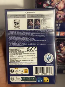 One Piece TCG: 1 Double Pack Set 9 The Azure Sea's Seven- SEALED! 5 Available - Image 2
