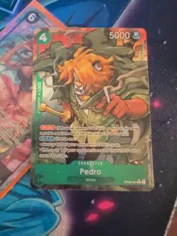 Pedro - OP08-030 Alt Art - Two Legends - One Piece English NM - Image 1
