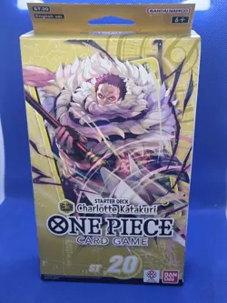 SEALED One Piece ST20 Starter Deck 20: YELLOW Charlotte Katakuri PRB-01 Pack - Image 1