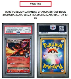 PSA 10 Pokemon Card Charizard G LV. X Holo 002/016 1st Edition Japanese 2009 JP - Image 5
