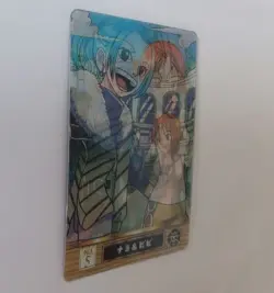 ONE PIECE Gummy Card No. 5 Renticular Holo Vivi & Nami - Image 3