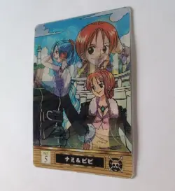 ONE PIECE Gummy Card No. 5 Renticular Holo Vivi & Nami - Image 4