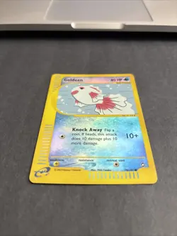 Pokemon TCG Goldeen Aquapolis 2003 Card 78/147 Reverse Holo LP - Image 2